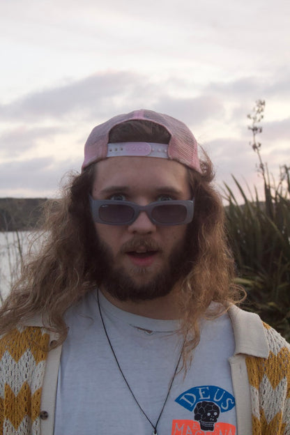 Mr Salmon Slick Salmon Jasper sunglasses – lifestyle worn NZ premium eyewear