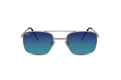 Mr Salmon Azure Horizon sunglasses blue – NZ premium eyewear front view