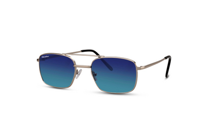 Mr Salmon Azure Horizon sunglasses blue – side angle NZ eyewear