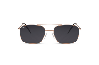 Mr Salmon Dark Horizon sunglasses black – NZ premium eyewear front view