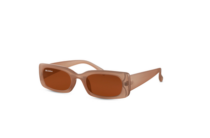 Mr Salmon Slick Salmon Rose sunglasses – side angle NZ eyewear
