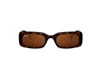 Mr Salmon Slick Salmon Tortoise sunglasses – square frame NZ eyewear front view