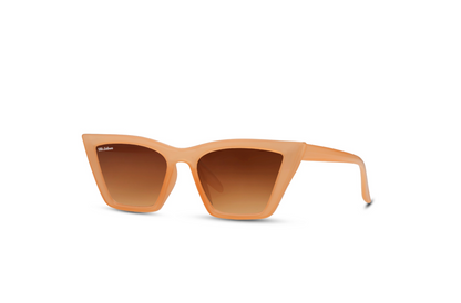 Mr Salmon Cat Eye sunglasses rose pink – side angle NZ eyewear