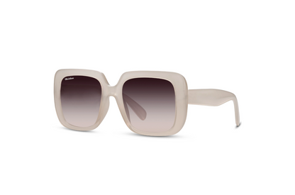 Mr Salmon Oversized sunglasses white – outdoor lifestyle NZ eyewear