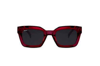 Mr Salmon Butterfly sunglasses pink – NZ fashion eyewear front view